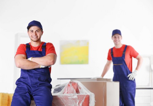 Packed stock and archived files stored securely for a Cowley business