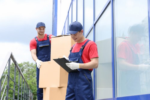Local packing services in Cowley supporting a business relocation