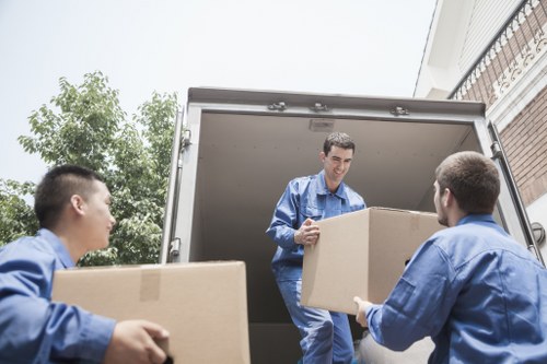 Professional removals team handling compact relocation in Cowley