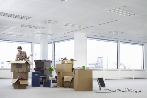 Clean and secure furniture storage setup for Cowley residents
